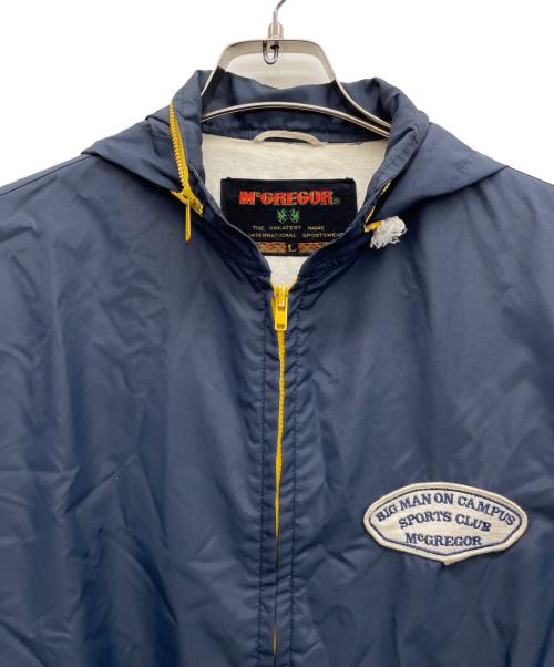 McGREGOR（マックレガー）McGREGOR (マックレガー) フーデッドジャケット ネイビー サイズ:Lの古着・服飾アイテム