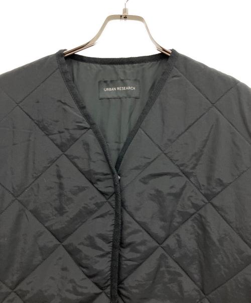 URBAN RESEARCH（アーバンリサーチ）URBAN RESEARCH (アーバンリサーチ) キルティングコート ブラック サイズ:Freeの古着・服飾アイテム