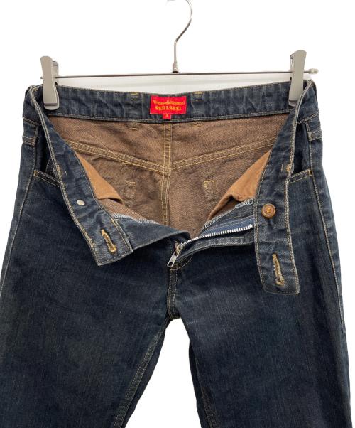 Vivienne Westwood RED LABEL（ヴィヴィアンウエストウッドレッドレーベル）Vivienne Westwood RED LABEL (ヴィヴィアンウエストウッドレッドレーベル) デニムパンツ インディゴ サイズ:3の古着・服飾アイテム