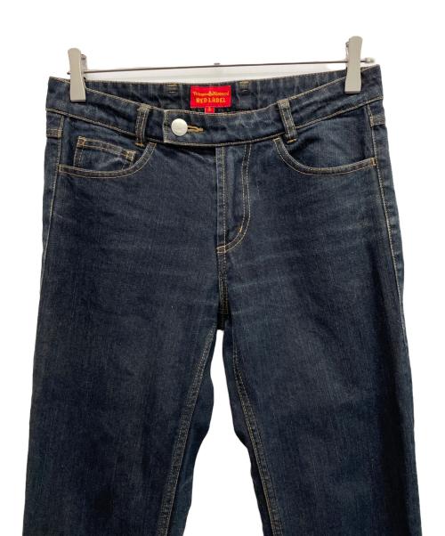 Vivienne Westwood RED LABEL（ヴィヴィアンウエストウッドレッドレーベル）Vivienne Westwood RED LABEL (ヴィヴィアンウエストウッドレッドレーベル) デニムパンツ インディゴ サイズ:3の古着・服飾アイテム
