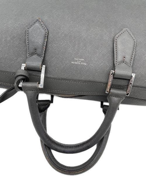 PELLE MORBIDA（ペッレモルビダ）PELLE MORBIDA (ペッレモルビダ) ブリーフケース グレーの古着・服飾アイテム