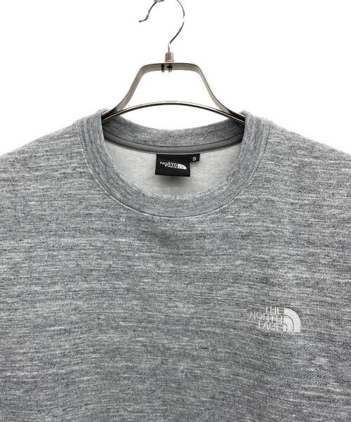 THE NORTH FACE（ザ ノース フェイス）THE NORTH FACE (ザ ノース フェイス) ロングスリーブスクエアロゴティー スウェット グレー サイズ:Sの古着・服飾アイテム