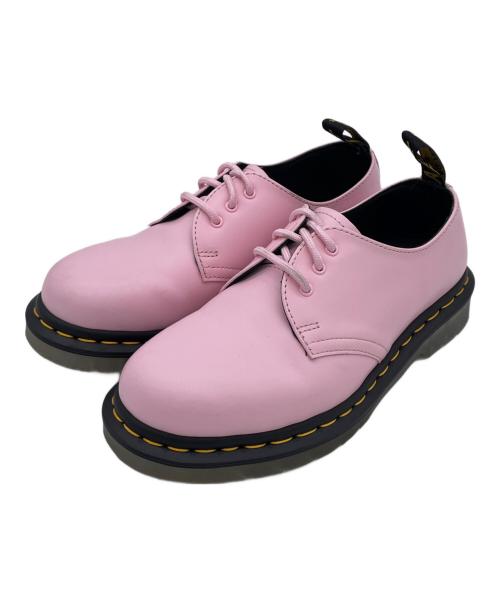 Dr.Martens（ドクターマーチン）Dr.Martens (ドクターマーチン) 1461 ICED 3ホールシューズ ピンク×ブラック サイズ:UK4の古着・服飾アイテム