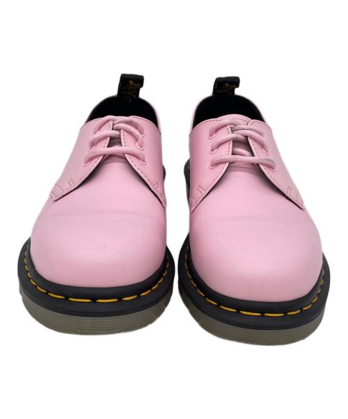 Dr.Martens（ドクターマーチン）Dr.Martens (ドクターマーチン) 1461 ICED 3ホールシューズ ピンク×ブラック サイズ:UK4の古着・服飾アイテム