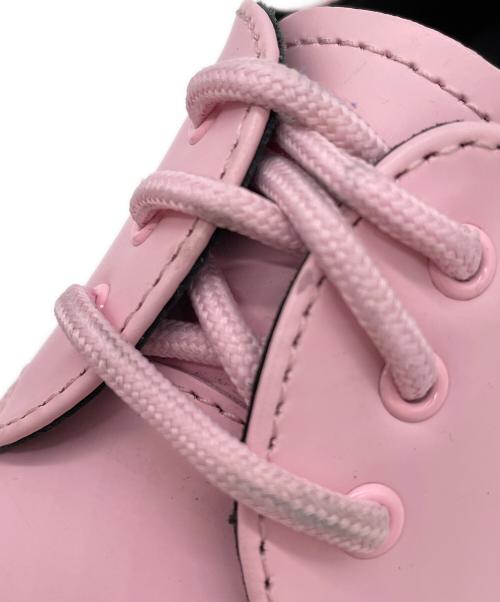 Dr.Martens（ドクターマーチン）Dr.Martens (ドクターマーチン) 1461 ICED 3ホールシューズ ピンク×ブラック サイズ:UK4の古着・服飾アイテム