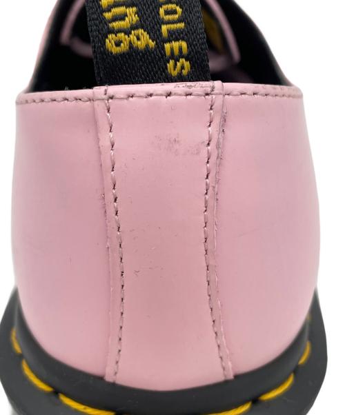 Dr.Martens（ドクターマーチン）Dr.Martens (ドクターマーチン) 1461 ICED 3ホールシューズ ピンク×ブラック サイズ:UK4の古着・服飾アイテム