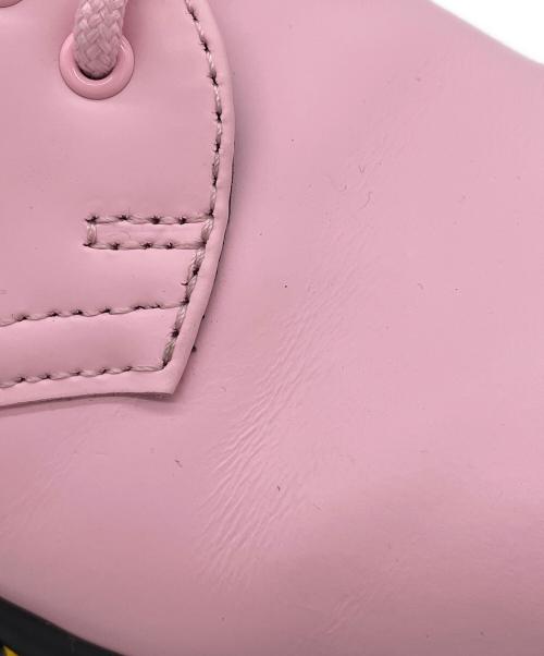 Dr.Martens（ドクターマーチン）Dr.Martens (ドクターマーチン) 1461 ICED 3ホールシューズ ピンク×ブラック サイズ:UK4の古着・服飾アイテム