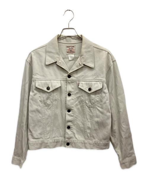 SUGAR CANE（シュガーケーン）SUGAR CANE (シュガーケーン) 3rdモデルトラッカージャケット ライトグレー サイズ:Mの古着・服飾アイテム