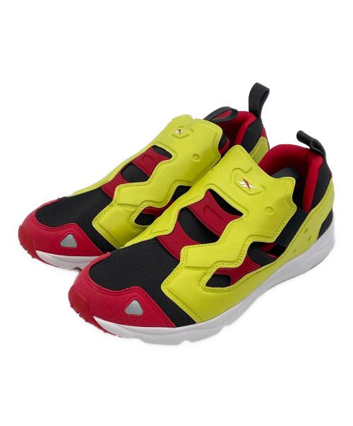 NEW BALANCE（ニューバランス）NEW BALANCE (ニューバランス) FURYLITE 3.0 イエロー×レッド サイズ:26㎝の古着・服飾アイテム