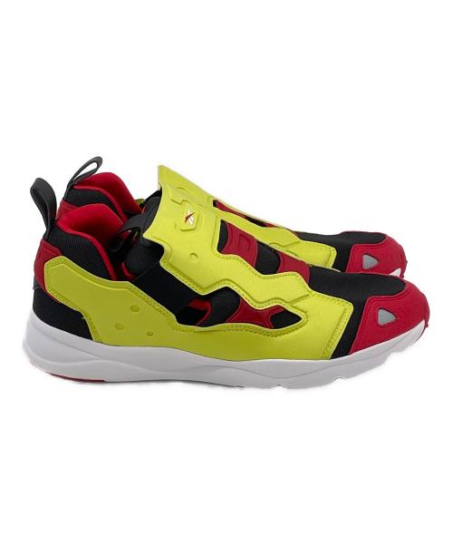 NEW BALANCE（ニューバランス）NEW BALANCE (ニューバランス) FURYLITE 3.0 イエロー×レッド サイズ:26㎝の古着・服飾アイテム