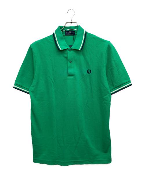 FRED PERRY（フレッドペリー）FRED PERRY (フレッドペリー) ポロシャツ グリーン サイズ:42の古着・服飾アイテム