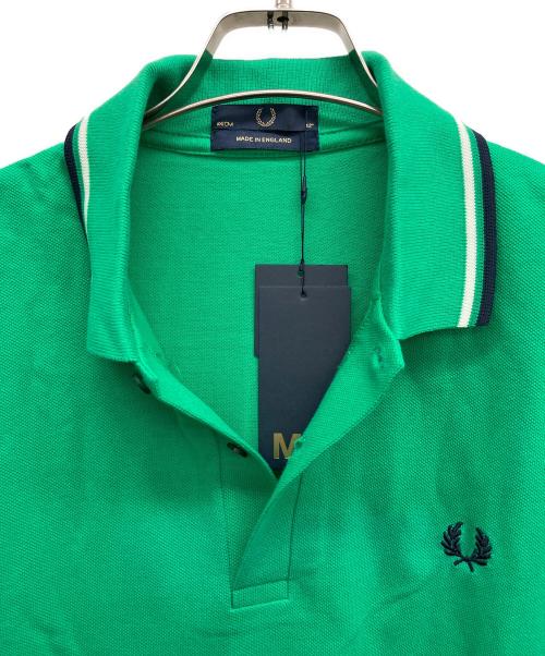 FRED PERRY（フレッドペリー）FRED PERRY (フレッドペリー) ポロシャツ グリーン サイズ:42の古着・服飾アイテム