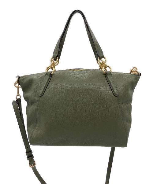 COACH（コーチ）COACH (コーチ) 2WAYショルダーバッグ オリーブの古着・服飾アイテム