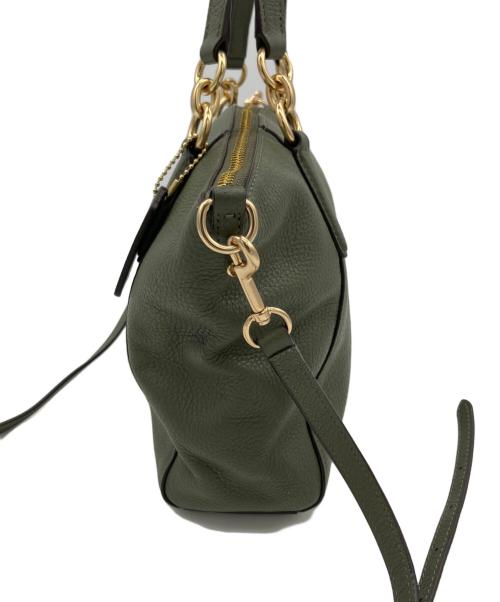 COACH（コーチ）COACH (コーチ) 2WAYショルダーバッグ オリーブの古着・服飾アイテム
