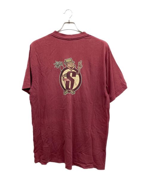 stussy（ステューシー）stussy (ステューシー) Tシャツ ボルドー サイズ:XLの古着・服飾アイテム