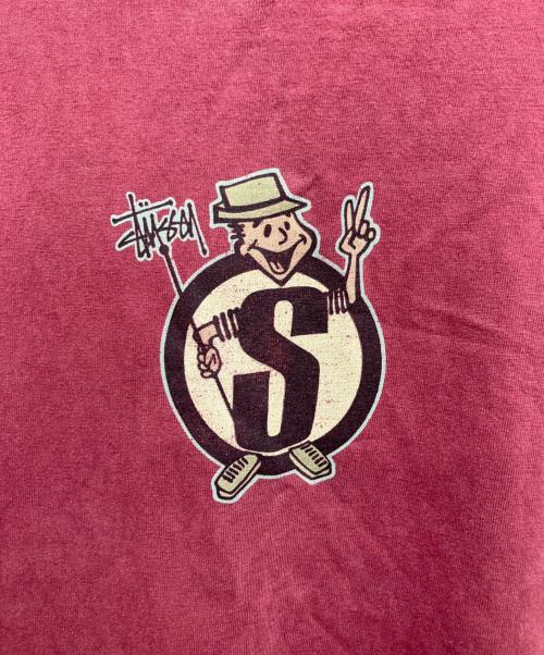 stussy（ステューシー）stussy (ステューシー) Tシャツ ボルドー サイズ:XLの古着・服飾アイテム