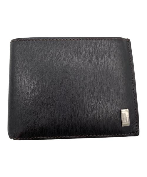 dunhill（ダンヒル）dunhill (ダンヒル) 2つ折り財布 ブラックの古着・服飾アイテム