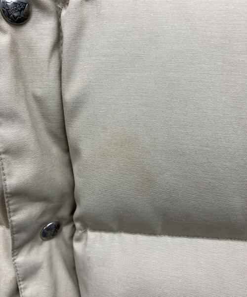 Wood's（ウッズ）Wood's (ウッズ) ダウンジャケット ベージュ サイズ:Mの古着・服飾アイテム