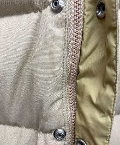 Wood's（ウッズ）Wood's (ウッズ) ダウンジャケット ベージュ サイズ:Mの古着・服飾アイテム