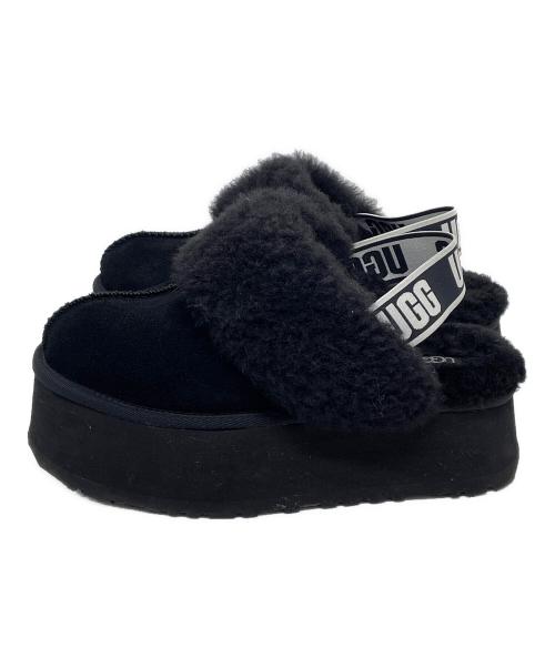 UGG（アグ）UGG (アグ) Funkette 厚底サンダル ブラック サイズ:24cmの古着・服飾アイテム