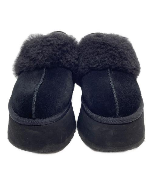 UGG（アグ）UGG (アグ) Funkette 厚底サンダル ブラック サイズ:24cmの古着・服飾アイテム
