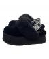 UGG (アグ) Funkette 厚底サンダル ブラック サイズ:24cm：8000円