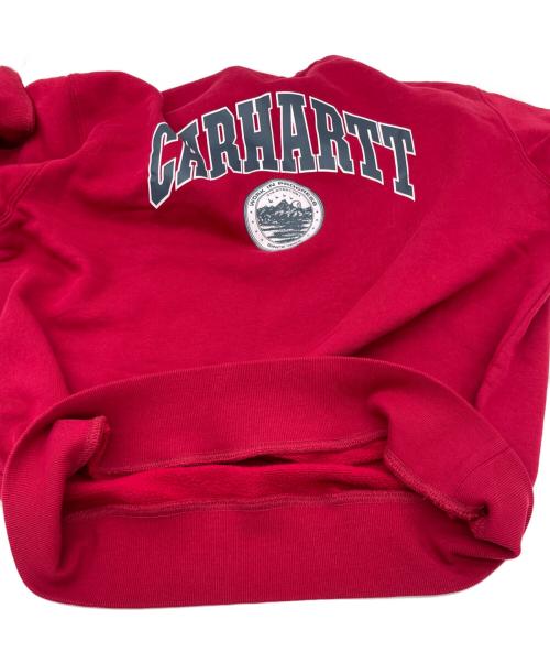 CarHartt（カーハート）CarHartt (カーハート) スウェット レッド サイズ:Sの古着・服飾アイテム