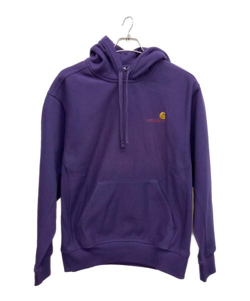 CarHartt（カーハート）CarHartt (カーハート) パーカー パープル サイズ:Sの古着・服飾アイテム