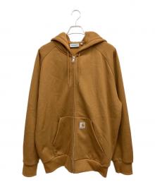 CarHartt（カーハート）の古着「ジップパーカー」｜ブラウン