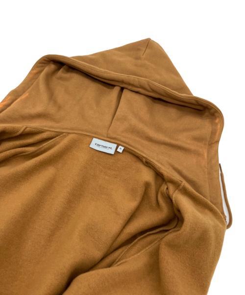 CarHartt（カーハート）CarHartt (カーハート) ジップパーカー ブラウン サイズ:XLの古着・服飾アイテム