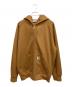CarHartt（カーハート）の古着「ジップパーカー」｜ブラウン