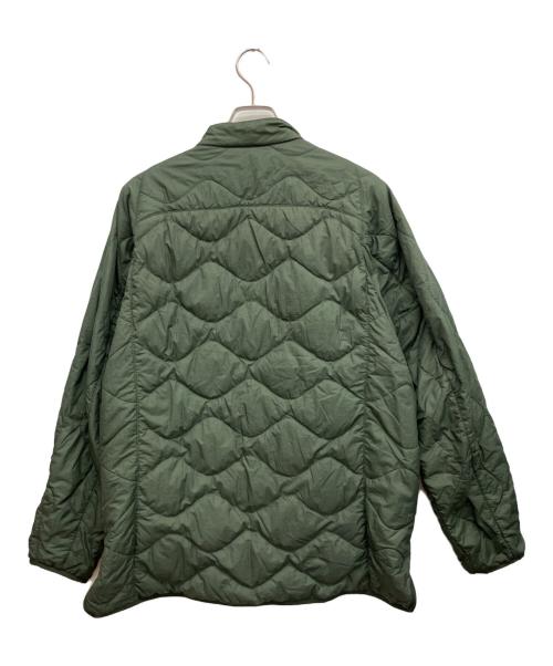 UNIQLO（ユニクロ）UNIQLO (ユニクロ) リサイクルハイブリッドダウンジャケット グリーン サイズ:Lの古着・服飾アイテム