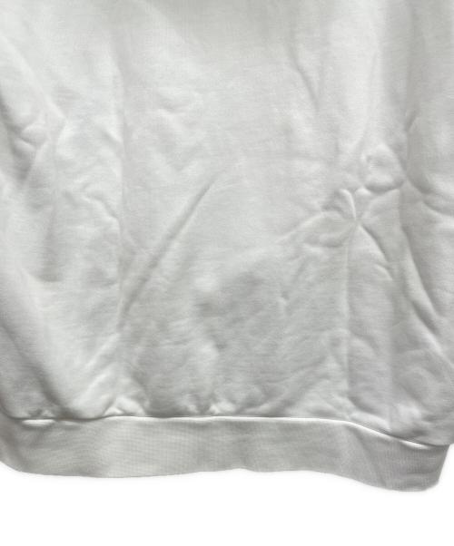 LACOSTE（ラコステ）LACOSTE (ラコステ) ミドルワニロゴスウェットパーカ　パーカー ホワイト サイズ:Lの古着・服飾アイテム