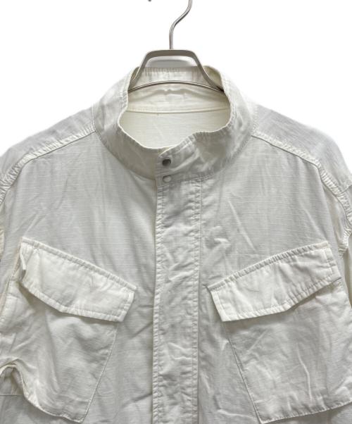 SLY（スライ）SLY (スライ) RIPSTOP OVER FIELD ジャケット ホワイト サイズ:FREEの古着・服飾アイテム