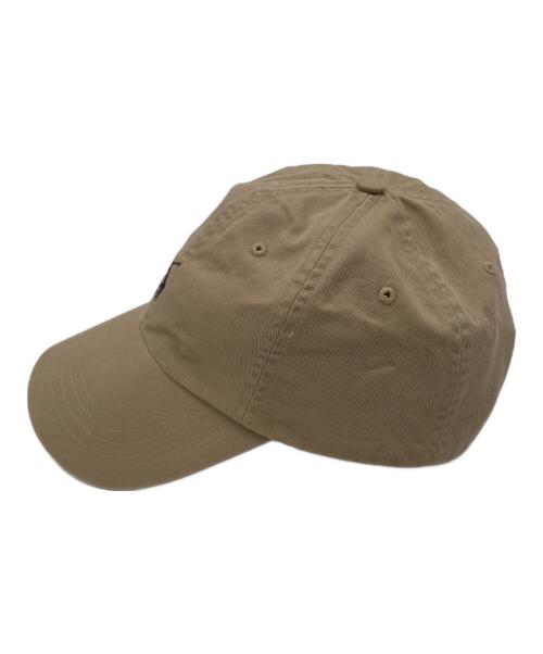 POLO RALPH LAUREN（ポロ・ラルフローレン）POLO RALPH LAUREN (ポロ・ラルフローレン) キャップ ベージュの古着・服飾アイテム