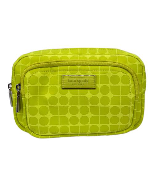 Kate Spade（ケイトスペード）Kate Spade (ケイトスペード) ウエストバッグ 黄緑の古着・服飾アイテム