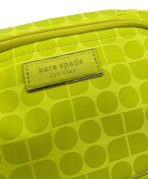 Kate Spade（ケイトスペード）Kate Spade (ケイトスペード) ウエストバッグ 黄緑の古着・服飾アイテム