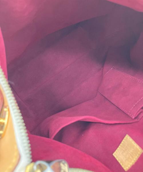 LOUIS VUITTON（ルイ ヴィトン）LOUIS VUITTON (ルイ ヴィトン) モノグラム・マルチカラー　グレタ　トートバッグ ホワイト×ベージュの古着・服飾アイテム