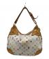LOUIS VUITTON (ルイ ヴィトン) モノグラム・マルチカラー　グレタ　トートバッグ ホワイト×ベージュ：110000円