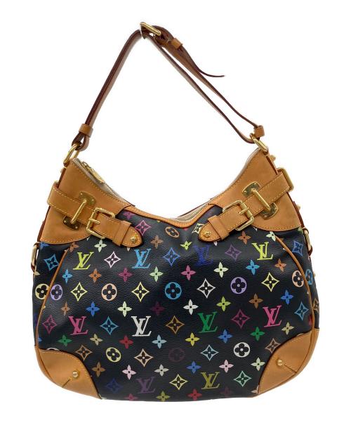 LOUIS VUITTON（ルイ ヴィトン）LOUIS VUITTON (ルイ ヴィトン) モノグラム・マルチカラー　グレタノワール　トートバッグ ブラウンの古着・服飾アイテム