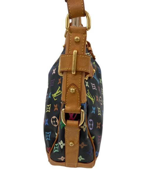 LOUIS VUITTON（ルイ ヴィトン）LOUIS VUITTON (ルイ ヴィトン) モノグラム・マルチカラー　グレタノワール　トートバッグ ブラウンの古着・服飾アイテム