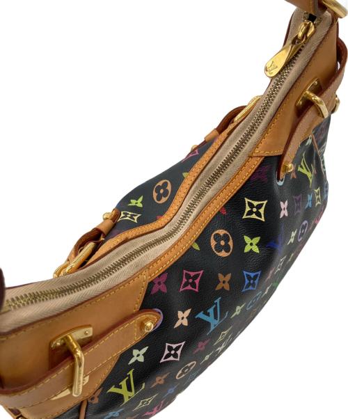 LOUIS VUITTON（ルイ ヴィトン）LOUIS VUITTON (ルイ ヴィトン) モノグラム・マルチカラー　グレタノワール　トートバッグ ブラウンの古着・服飾アイテム