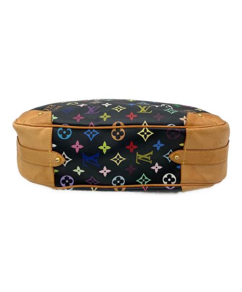 LOUIS VUITTON（ルイ ヴィトン）LOUIS VUITTON (ルイ ヴィトン) モノグラム・マルチカラー　グレタノワール　トートバッグ ブラウンの古着・服飾アイテム
