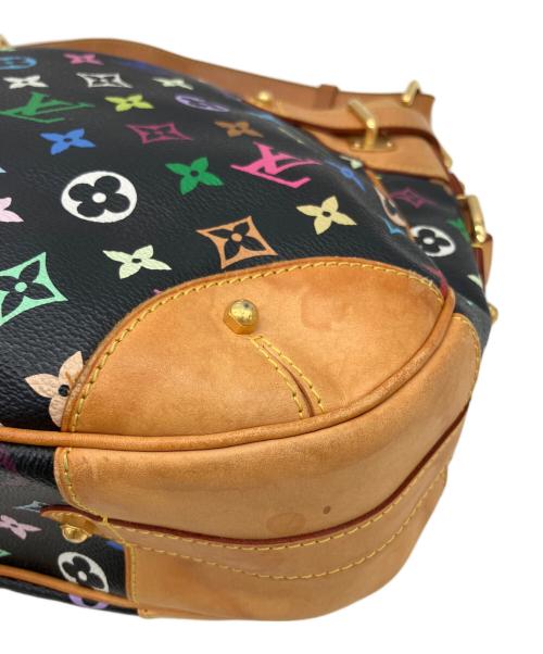LOUIS VUITTON（ルイ ヴィトン）LOUIS VUITTON (ルイ ヴィトン) モノグラム・マルチカラー　グレタノワール　トートバッグ ブラウンの古着・服飾アイテム