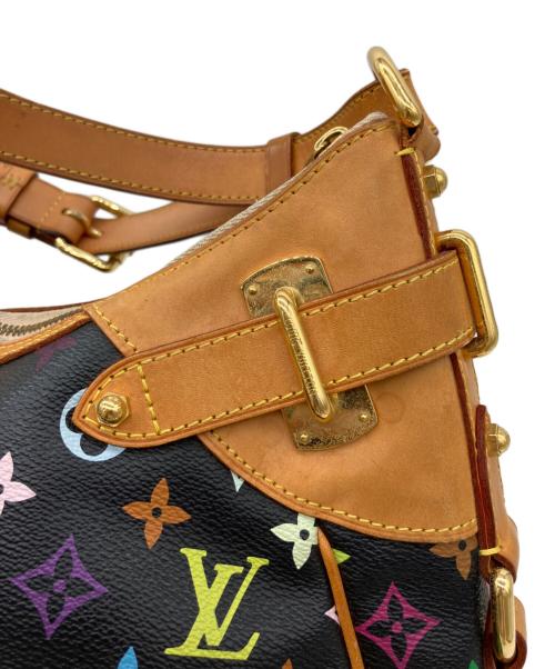 LOUIS VUITTON（ルイ ヴィトン）LOUIS VUITTON (ルイ ヴィトン) モノグラム・マルチカラー　グレタノワール　トートバッグ ブラウンの古着・服飾アイテム
