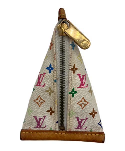 LOUIS VUITTON（ルイ ヴィトン）LOUIS VUITTON (ルイ ヴィトン) ベルランゴ　コインケース ホワイトの古着・服飾アイテム
