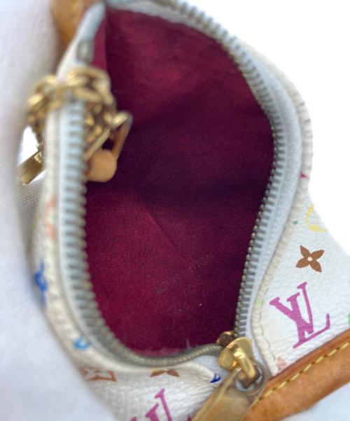 LOUIS VUITTON（ルイ ヴィトン）LOUIS VUITTON (ルイ ヴィトン) ベルランゴ　コインケース ホワイトの古着・服飾アイテム