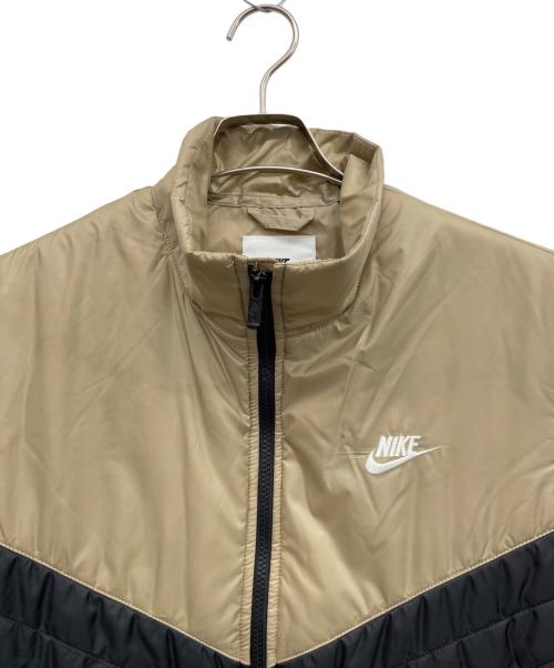 NIKE（ナイキ）NIKE (ナイキ) ベストジャケット　ミッドウェイトベスト ブラック×ブラウン サイズ:Mの古着・服飾アイテム