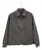 Y's for menワイズフォーメン）の古着「ジップジャケット」｜ブラック×ホワイト