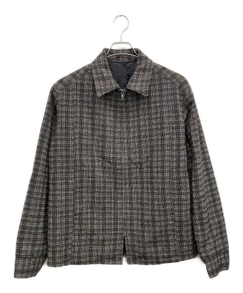 Y's for men（ワイズフォーメン）Y'S for men (ワイズフォーメン) ジップジャケット ブラック×ホワイト サイズ:Lの古着・服飾アイテム